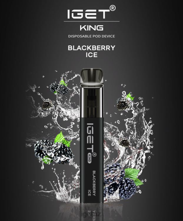 D6282554 IGET KING - 2600 PUFFS - IGET Wellington Blackberry Ice