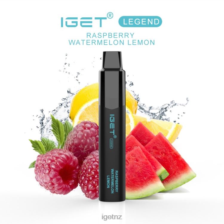 D6282654 IGET LEGEND - 4000 PUFFS - IGET Wellington Raspberry Watermelon Lemon