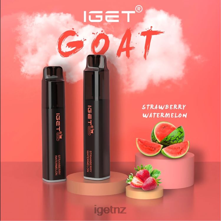 D6282607 IGET GOAT - 5000 PUFFS - IGET Wholesale Nz Strawberry Watermelon