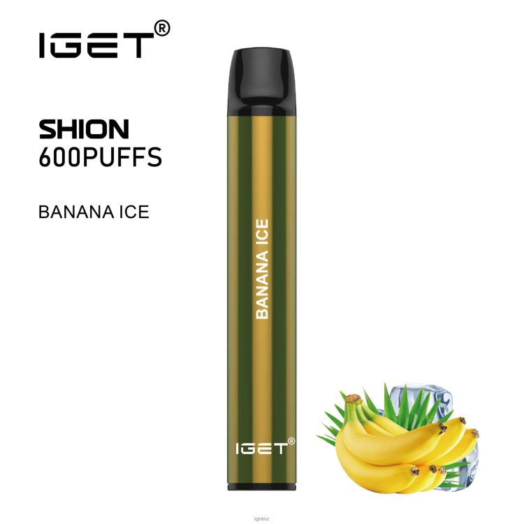 D62822 3 x IGET Shion - IGET NZ Flavours Banana Ice