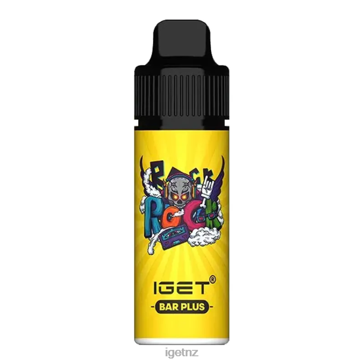 D6282548 IGET BAR PLUS - 6000 PUFFS - IGET Pods NZ Banana Ice