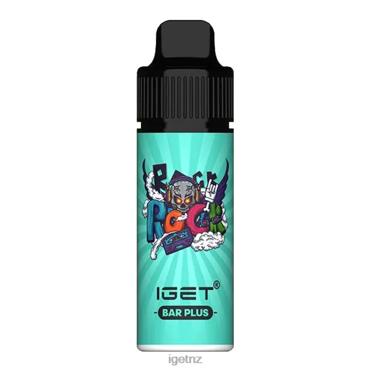 D6282623 IGET BAR PLUS - 6000 PUFFS - IGET New Zealand Watermelon Mint Ice